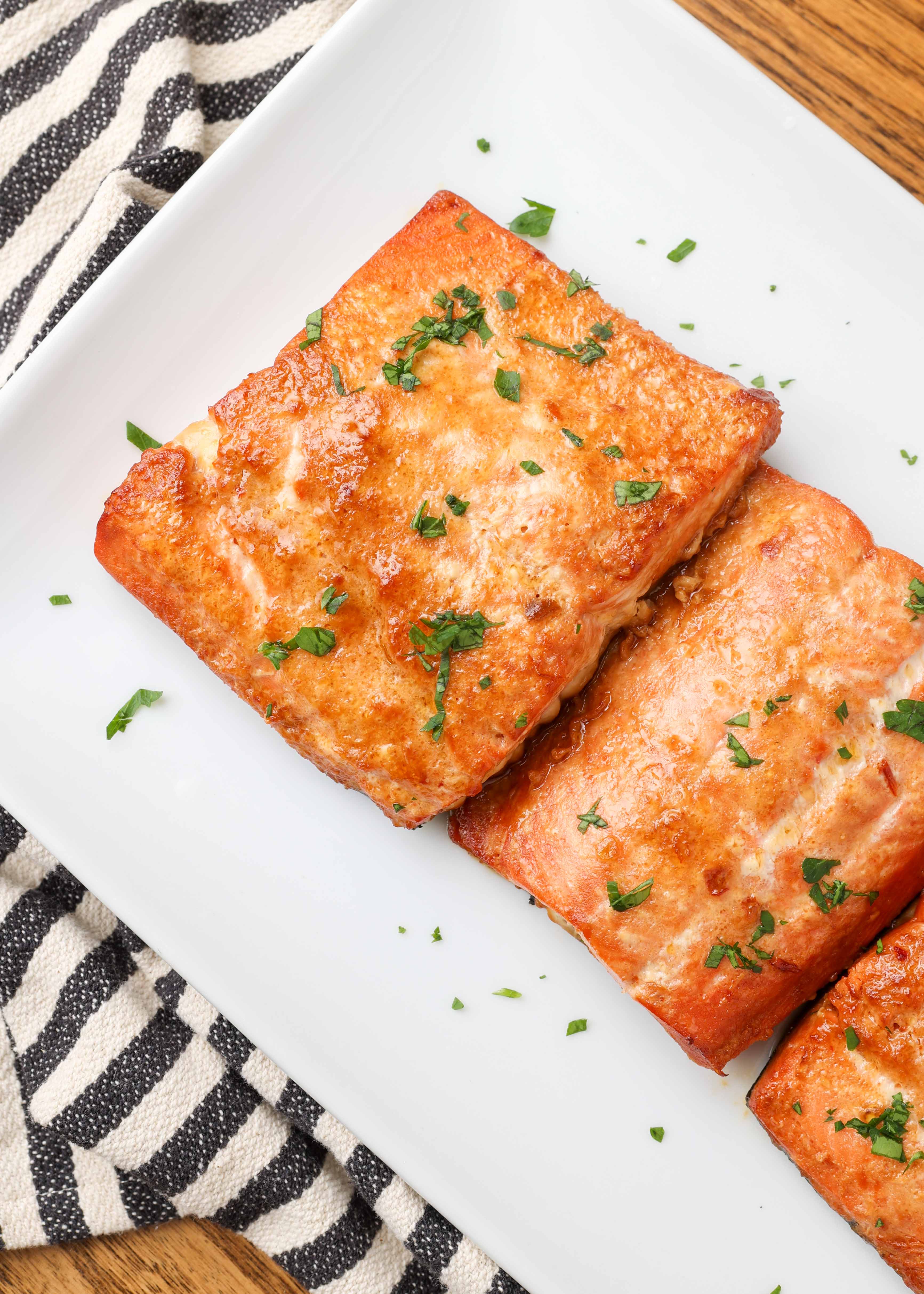 Roasted Marinated Salmon