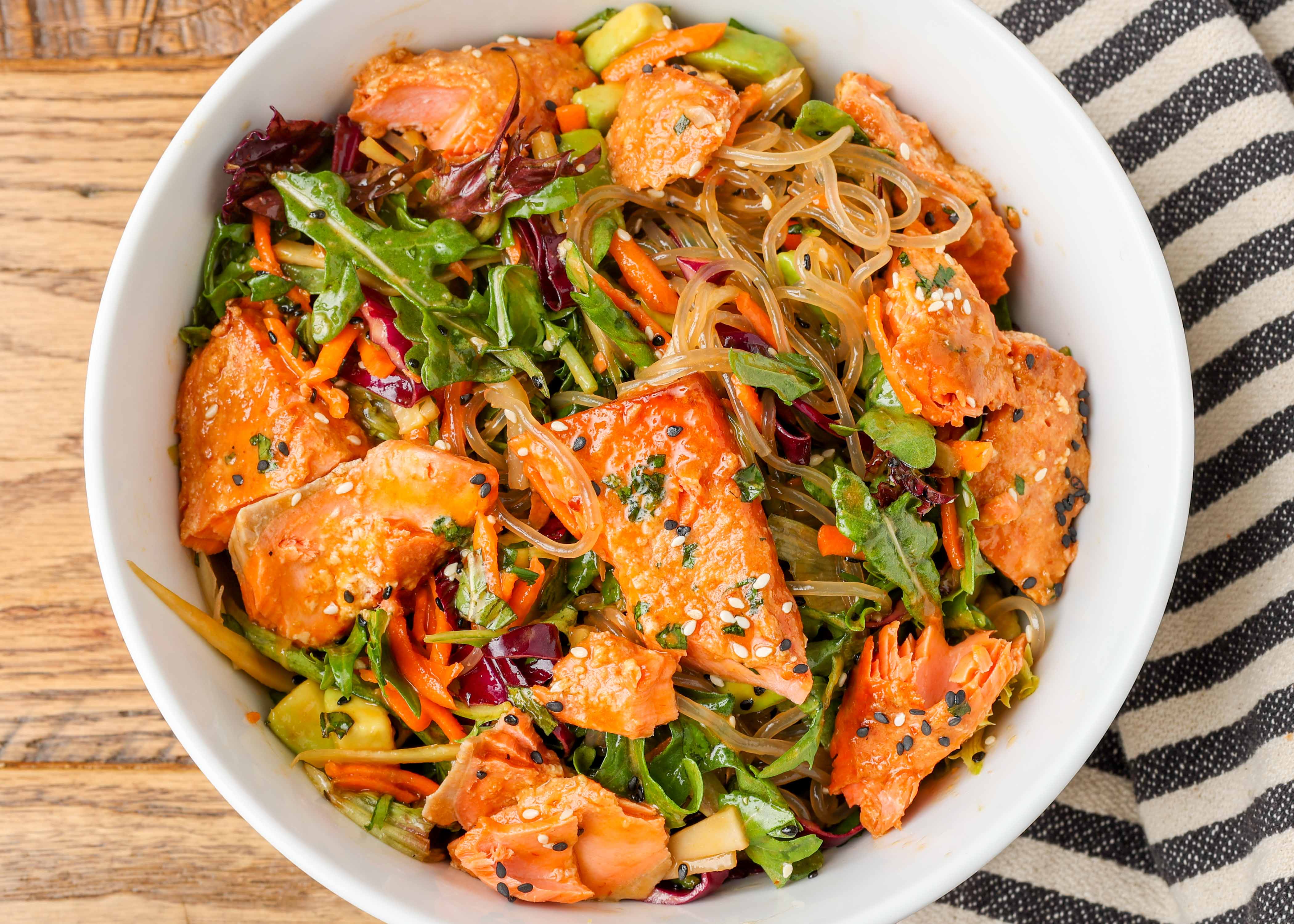 Asian Salmon Salad