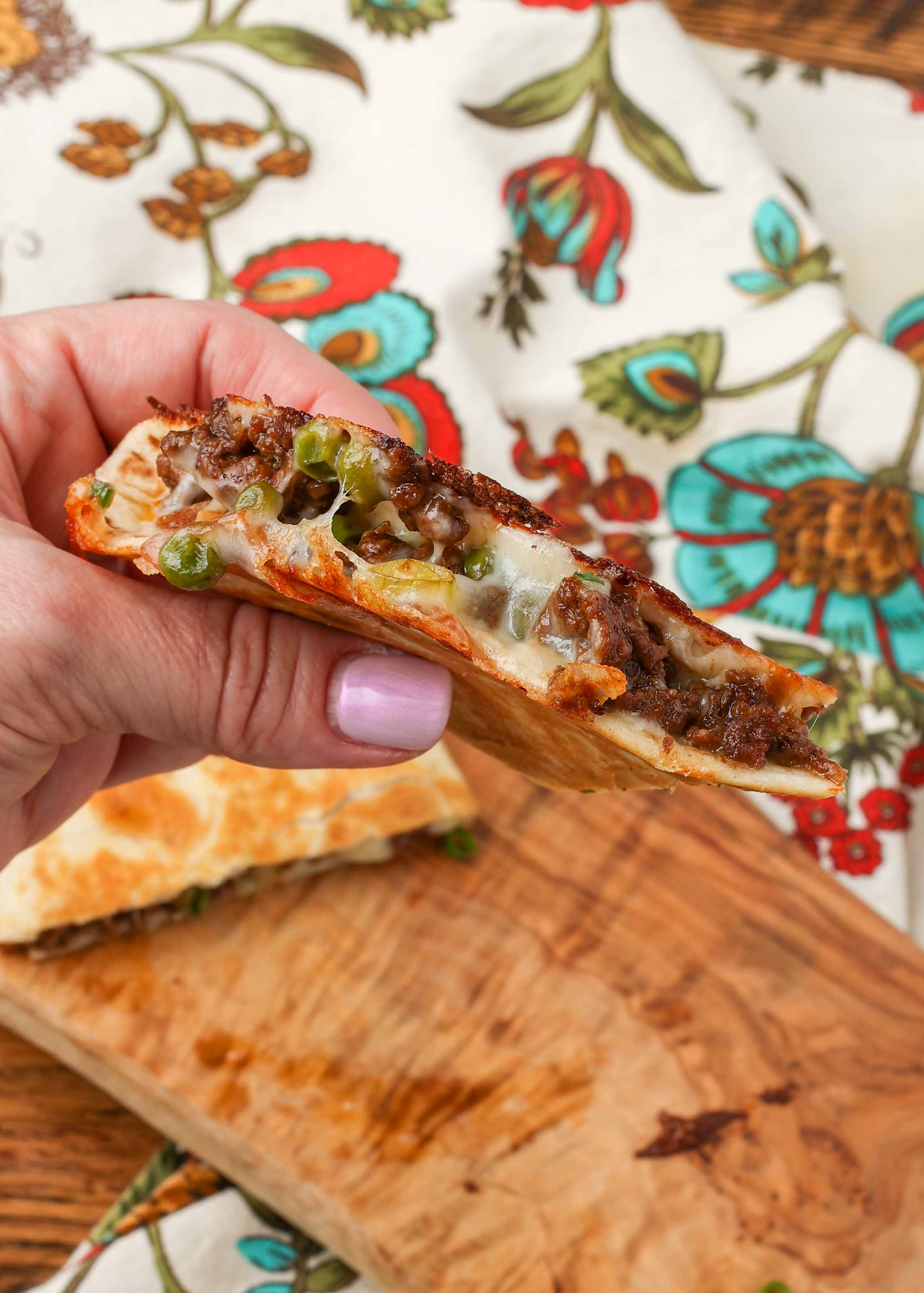 Korean Beef Quesadillas