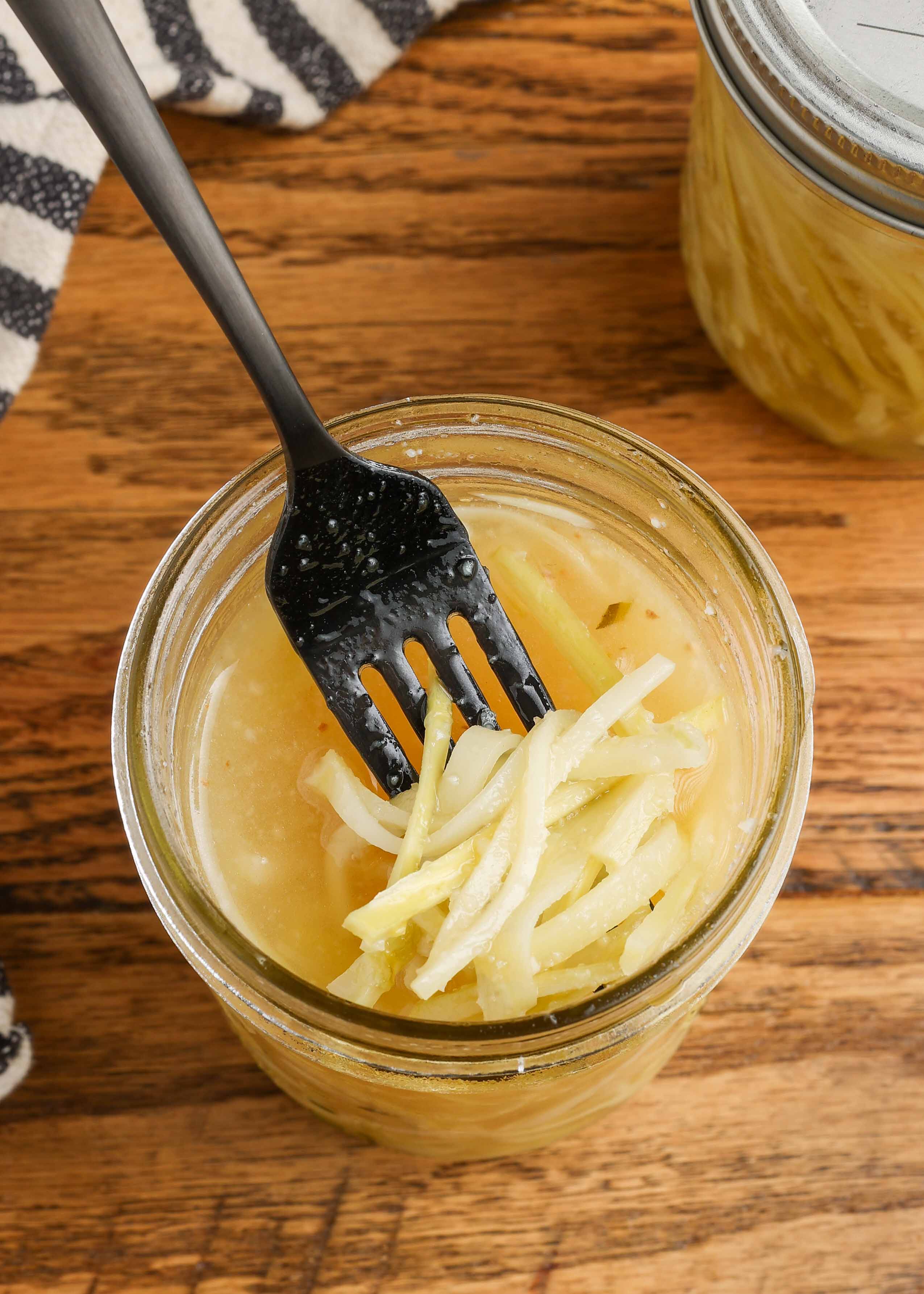 Pickled Broccoli Stems