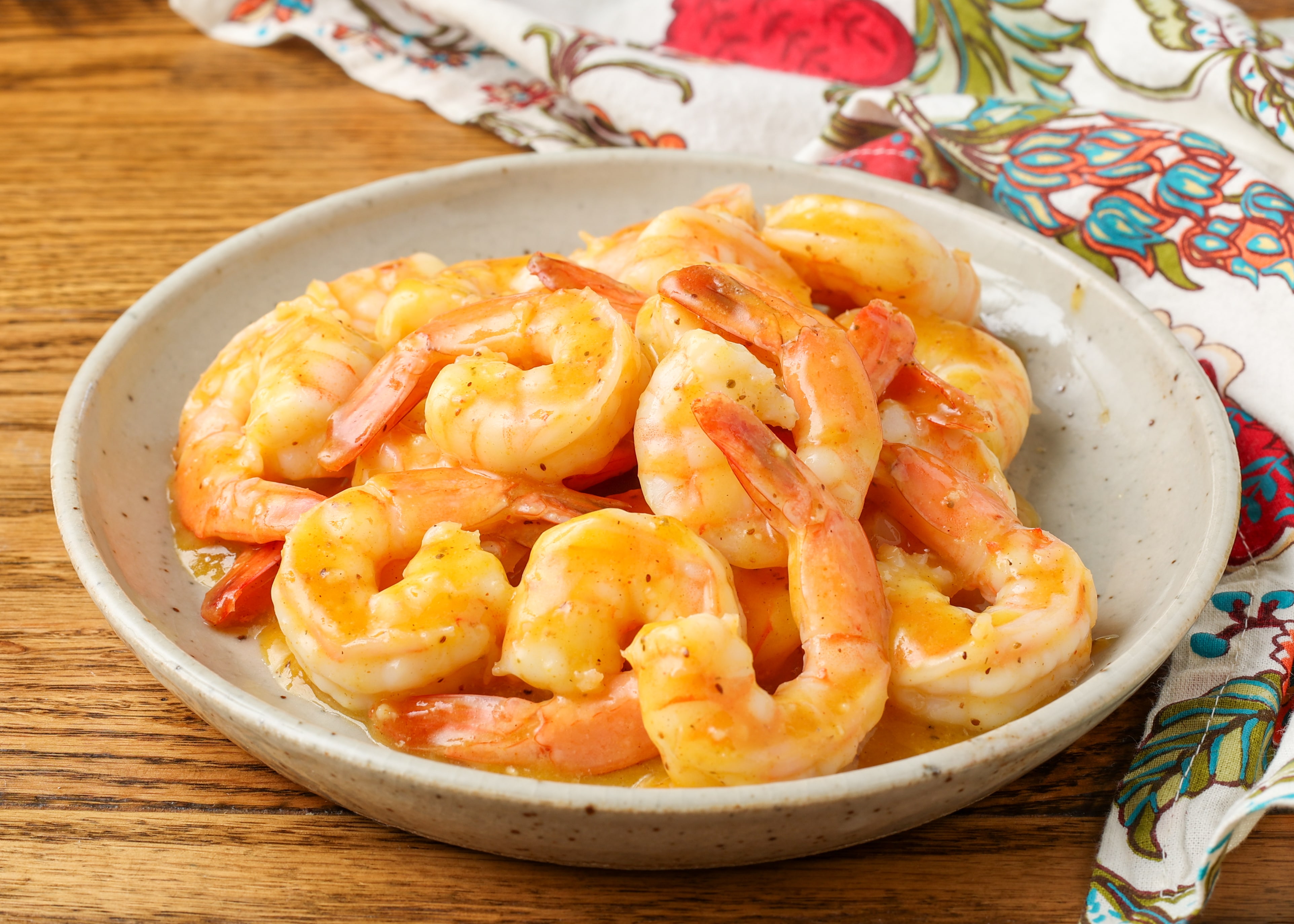 Orange Garlic Shrimp
