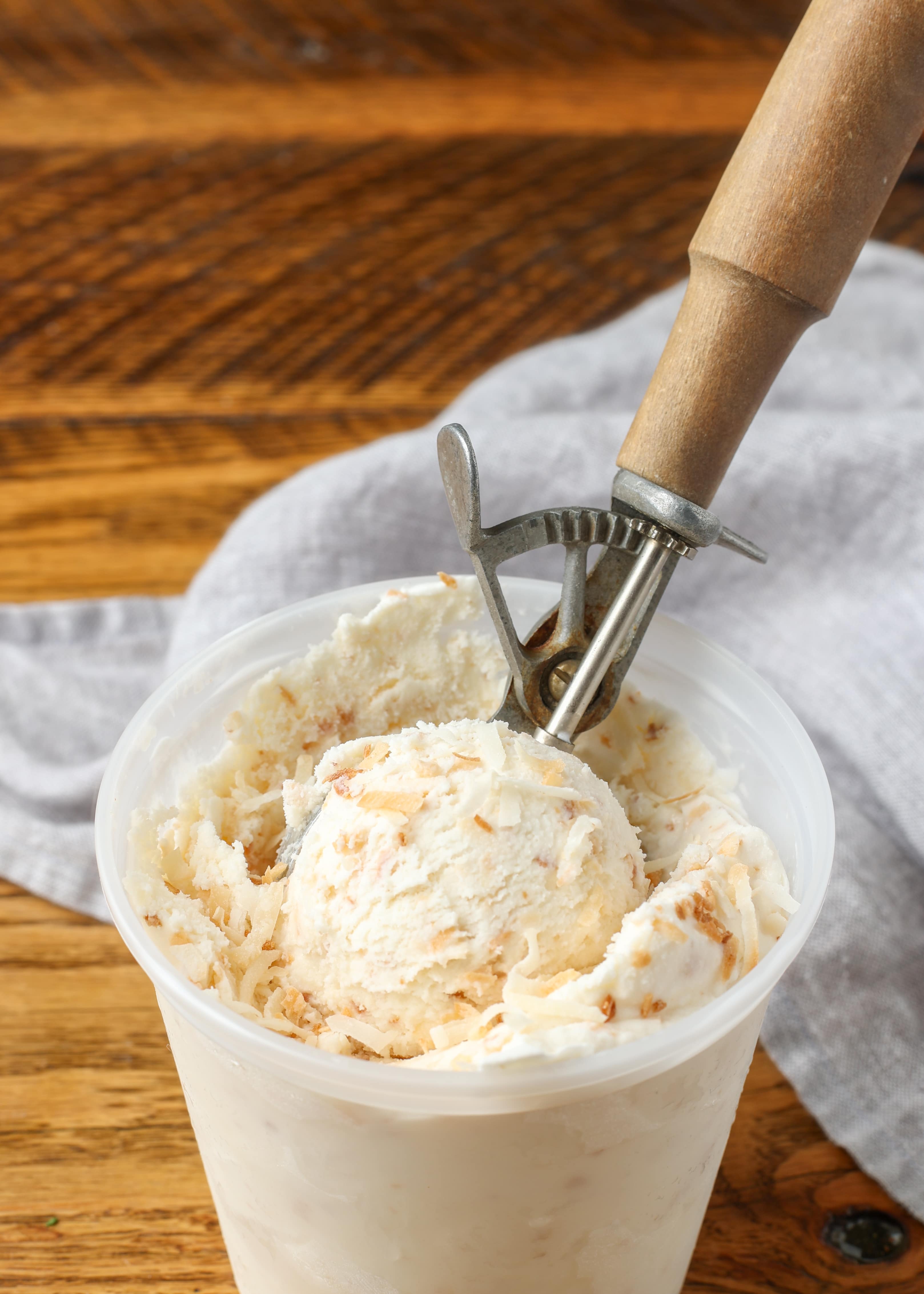 Toasted Coconut Ice Cream
