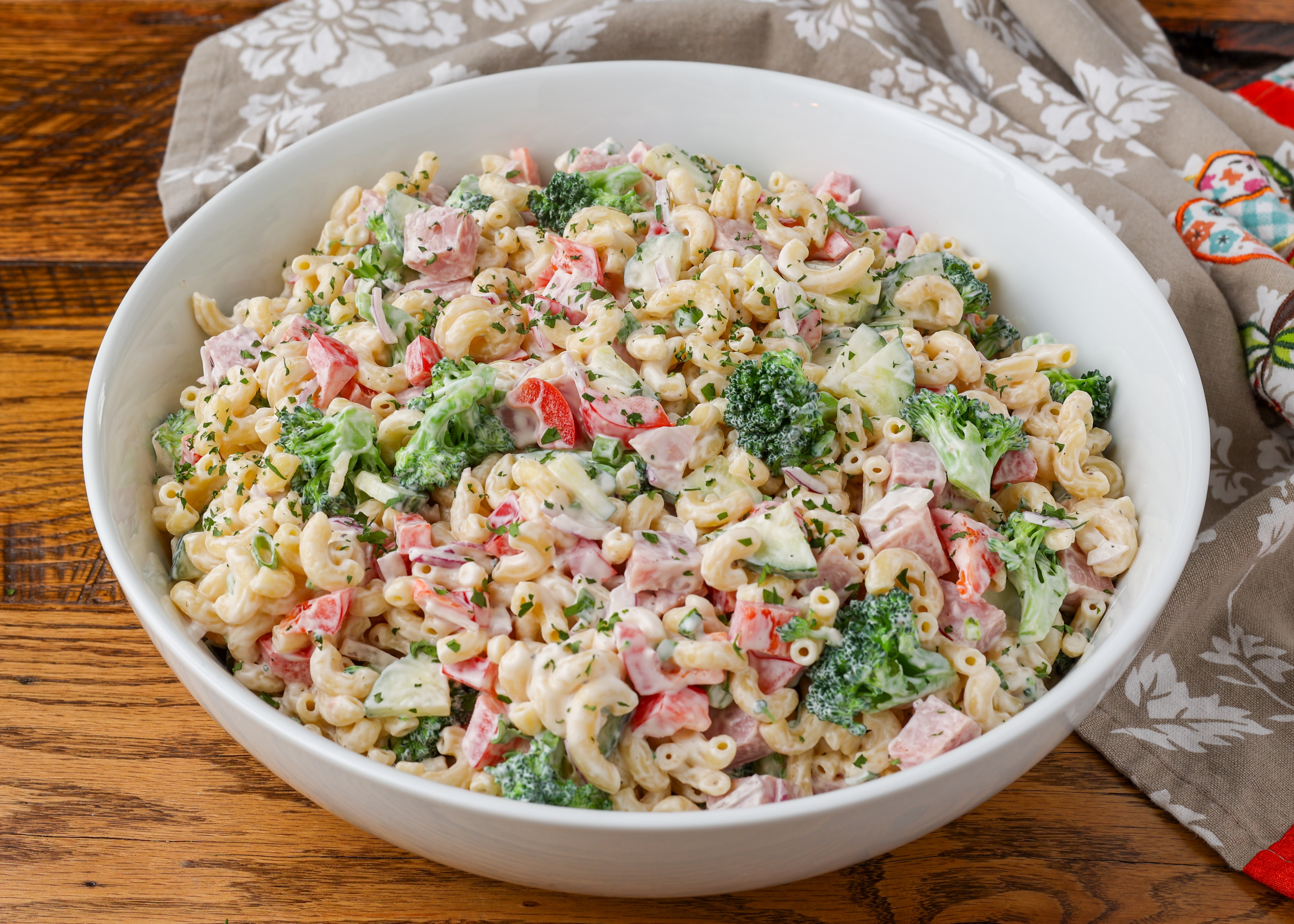 Ham Pasta Salad