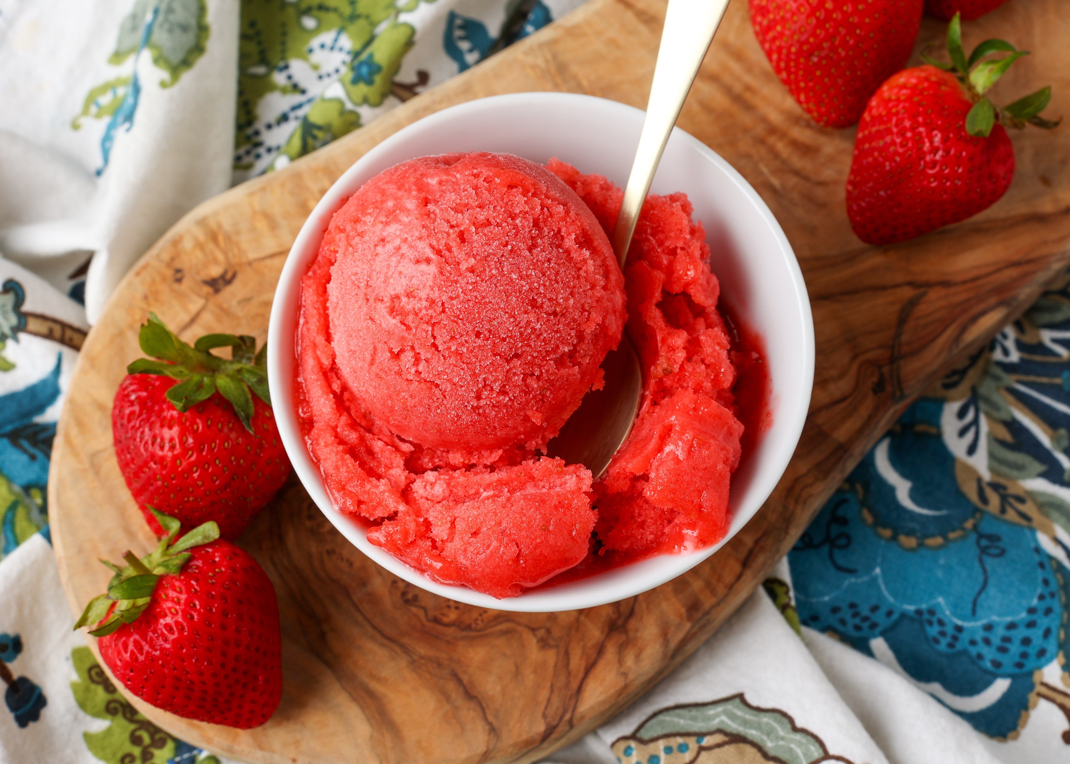 Strawberry Sorbet