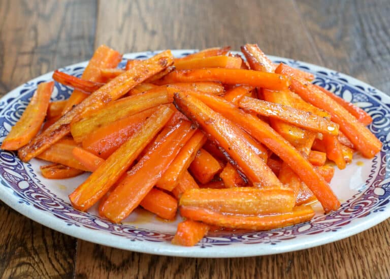 Garlic Butter Roasted Carrots Barefeet In The Kitchen