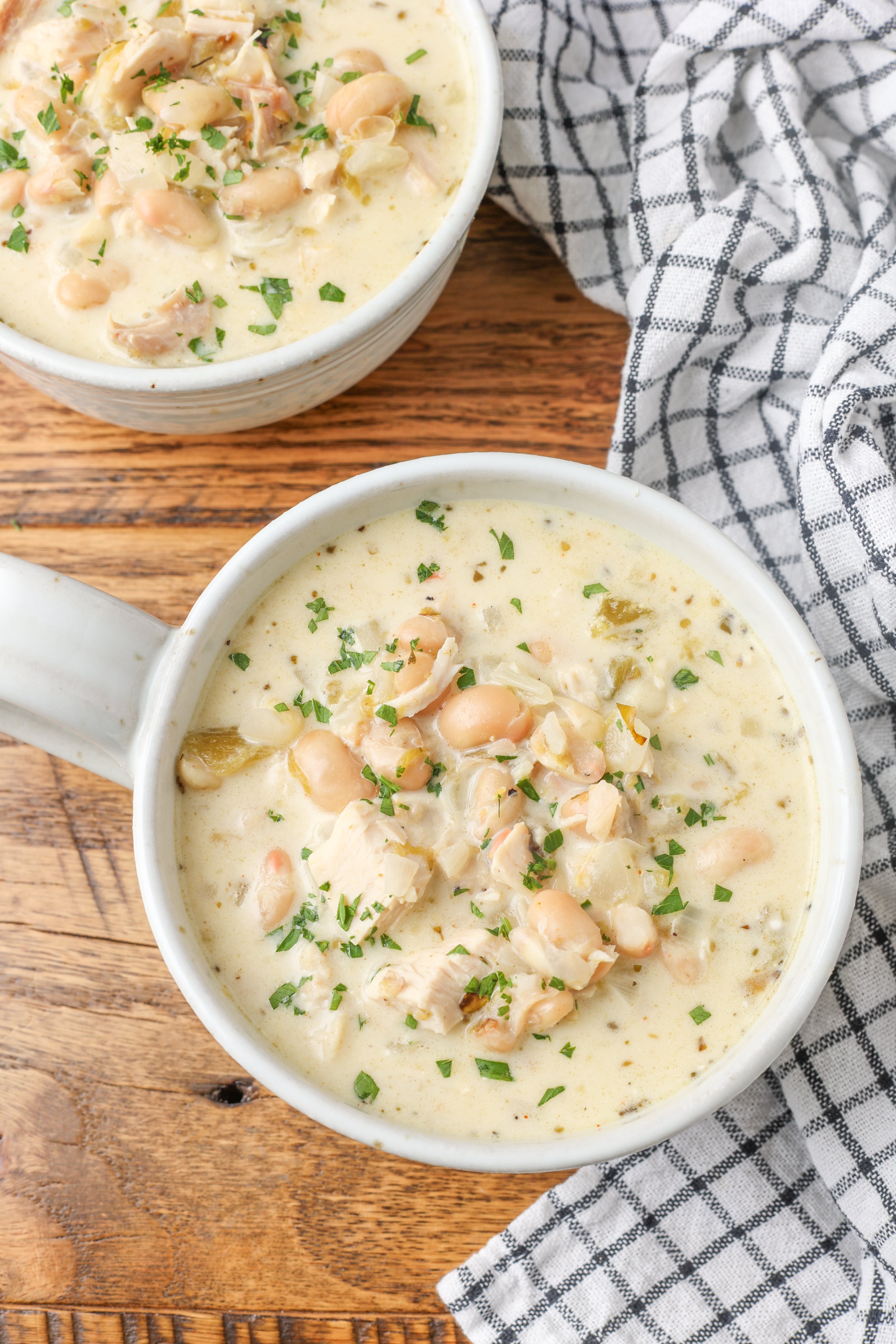 Slow Cooker White Chicken Chili
