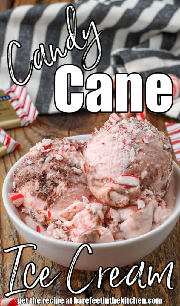 candy cane ice cream