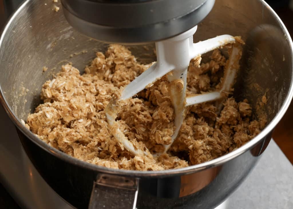 cookie dough in kitchenaid