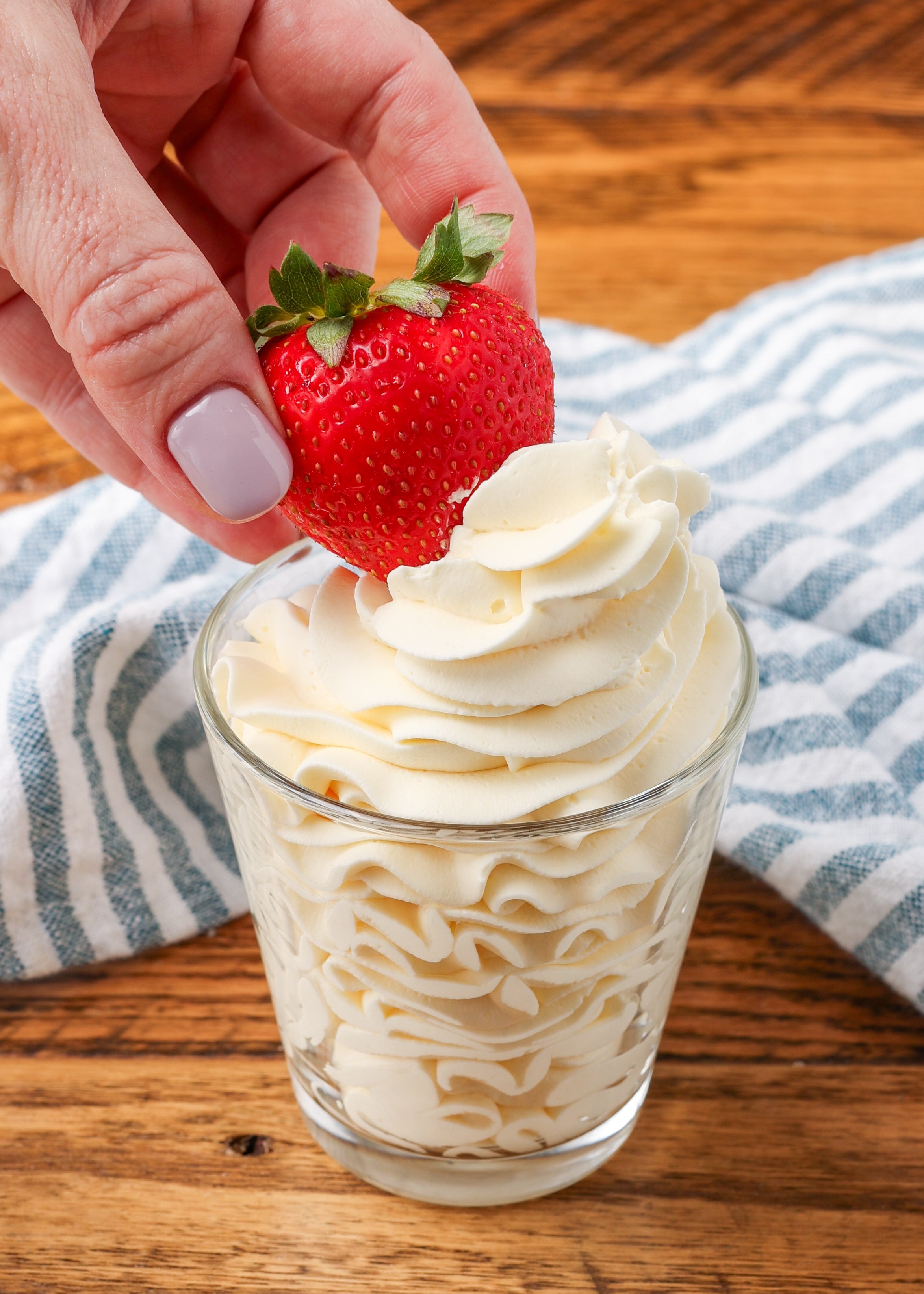 Stabilized Whipped Cream