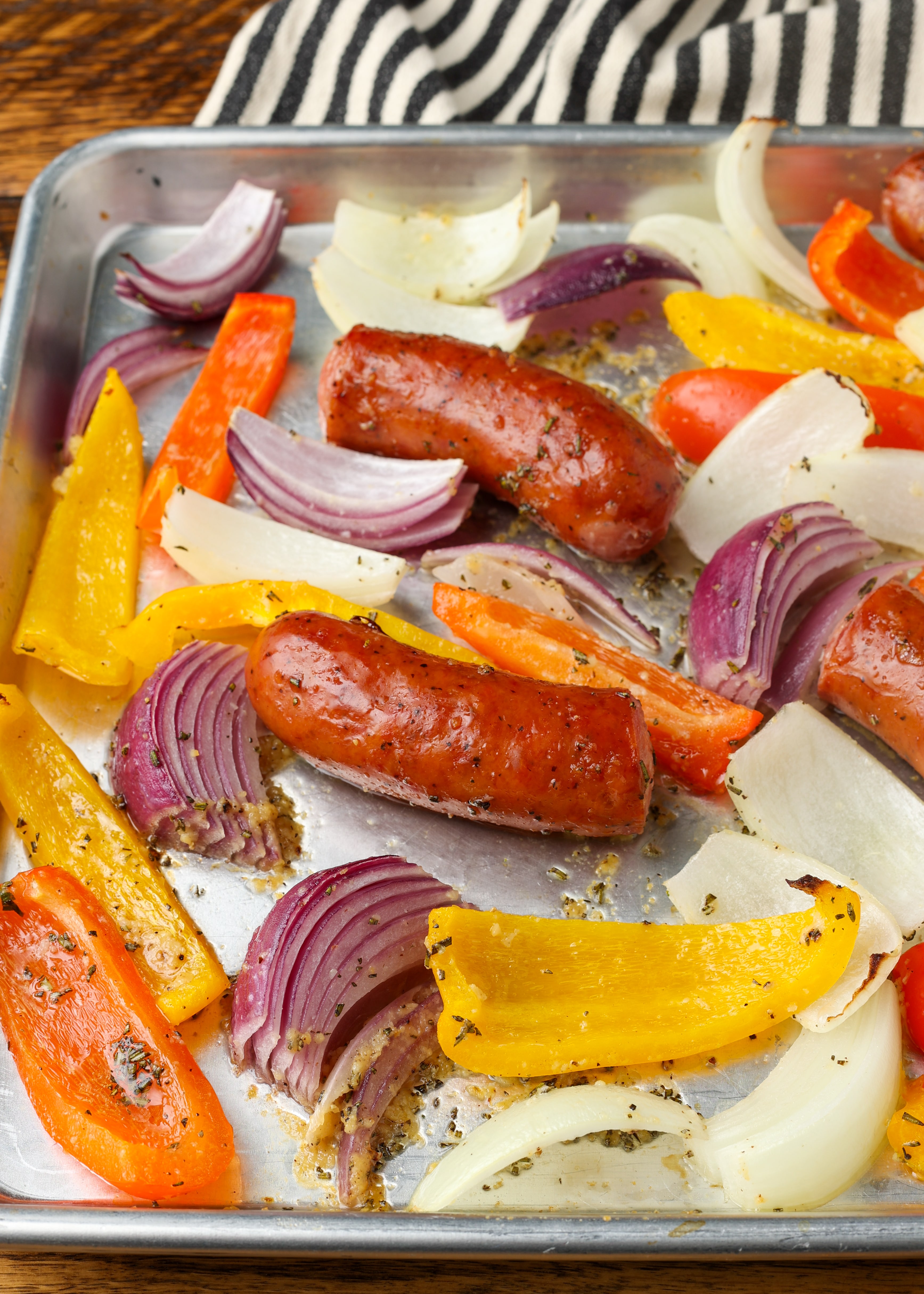 Super Easy Sausage and Peppers