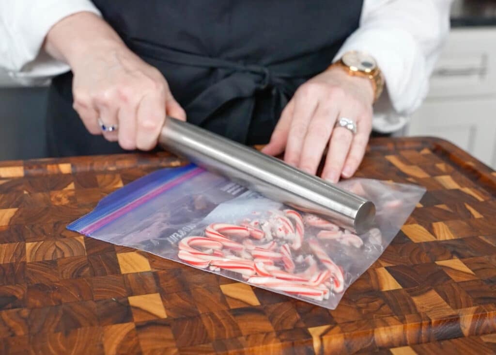 crushing candy canes